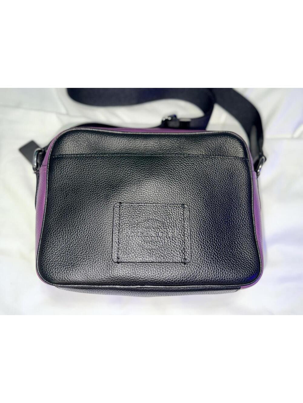 Coach Hudson Crossbody In Colorblock Signature Canvas C5401 - Picture 7 of 9